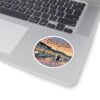 Cadaqués Spain Sticker - Retro Travel Poster Style Coastal Art