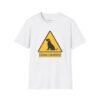 Lovingly Dangerous Dogs Warning Sign - Unisex Softstyle T-Shirt
