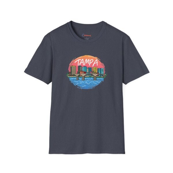 Urban Sunset: The Tampa Tee Unisex Softstyle T-Shirt