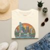 Tampa Florida T-Shirt - Cityscape Sunset Tee, Tampa Skyline Shirt, Unisex Softstyle Gift for Travelers