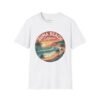 Zuma Beach California Sunrise Tee - Retro Coastal T-Shirt, Malibu Cliff Art, Vintage Surf Vibes, Soft Unisex Shirt, California Dreamer