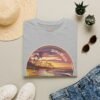 Zuma Beach California Retro T-Shirt - Sunset Coastline Vibes | Vintage Ocean View Tee | Surfer Beachwear Aesthetic | Chill West Coast Shirt