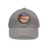 14822908763587277538_2048.jpeg Byron Bay Pixel Art Hat - Retro Sunset Leather Patch Cap | Australia Beach Dad Hat | Vintage Ocean View | Gamer Travel Gift