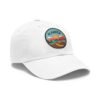 Alamosa Colorado Hat - Retro Sunset Leather Patch Cap, Great Sand Dunes Mountains Travel Souvenir Dad Hat, Outdoor Adventure