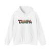 Tampa Florida Hoodie - Retro Coastal Beach Sweatshirt, Florida Travel Gift, Vintage Style Tampa Pullover, Unisex Cozy Hoodie