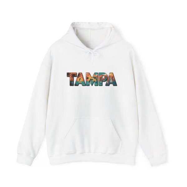 Tampa Florida Hoodie - Retro Coastal Beach Sweatshirt, Florida Travel Gift, Vintage Style Tampa Pullover, Unisex Cozy Hoodie