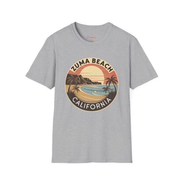 14937661365792741525_2048.jpeg Zuma Beach Sunset Club - California Vibes on Cotton | Retro Coastal T-Shirt for Chill Souls