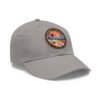 Sitges Spain Hat - Retro Sunset Leather Patch Cap, Coastal Beach Town Souvenir Dad Hat, Mediterranean Travel Gift