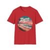 Zuma Beach Sunset T-Shirt - Retro California Surf Shirt, Warm Sunset Colors, Cool Malibu Coastal Vibes, Gift for Beach Lovers