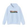 Tampa Florida Hoodie - Retro Coastal Beach Sweatshirt, Florida Travel Gift, Vintage Style Tampa Pullover, Unisex Cozy Hoodie