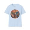 The Capy Scream T-Shirt - Funny Capybara Art Tee Inspired by The Scream | Unisex Softstyle Shirt for Animal & Meme Lovers