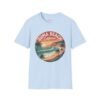 Zuma Beach California Sunrise Tee - Retro Coastal T-Shirt, Malibu Cliff Art, Vintage Surf Vibes, Soft Unisex Shirt, California Dreamer