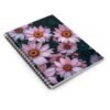 Pink Daisy Spiral Notebook - Floral Journal for Notes, Sketches, or Gifts, Ruled Line, Cute Stationery, Writing Pad, School Supplies, Pretty