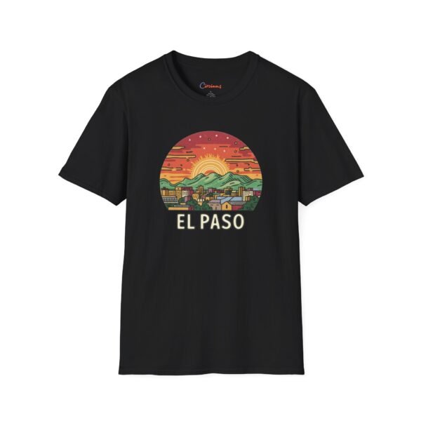 15246710079924430008_2048.jpeg El Paso, Texas | A beautiful Texas sunset - Unisex Softstyle T-Shirt