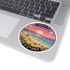 15343752794453127032_1200.jpeg Tarifa Spain Sticker - Retro Pixel Art Sunset Beach Design | Coastal Travel Art | Mediterranean Vacation Gift | Spanish Coast Vibes