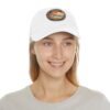 Ventura California Hat - PU Leather Patch Retro Sunset Baseball Cap, Coastal Travel Souvenir