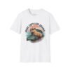 Capybara T-Shirt - More Capy Less Drama Funny Animal Tee - Chill Capybara Riding Crocodile Retro Sunset Graphic Shirt