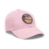 15564999298772942167_2048.jpeg Byron Bay Pixel Art Hat - Retro Sunset Leather Patch Cap | Australia Beach Dad Hat | Vintage Ocean View | Gamer Travel Gift