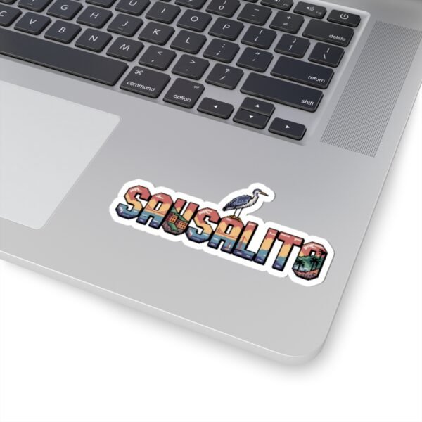 15573618170390762311_1200.jpeg Sausalito Pixel Art Sticker - Pixel Nation Coastal Series | Retro 8-Bit California Design, Travel Souvenir & Laptop Decor
