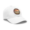 Ventura California Hat - PU Leather Patch Retro Sunset Baseball Cap, Coastal Travel Souvenir