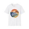 Zuma Beach California Sunset Tee - Retro Ocean Cliff Shirt | Colorful Coastal Art | Unisex T-Shirt
