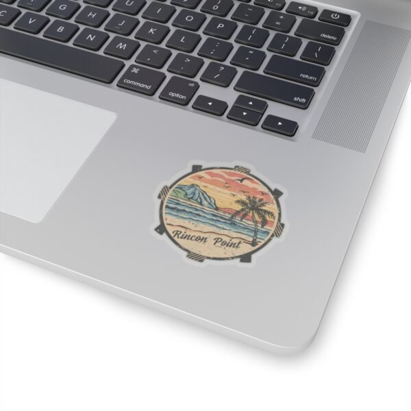 15661999792474666702_1200.jpeg Ventura, California - Rincon Beach County Park - Kiss-Cut Stickers | Coastal Scenic Design