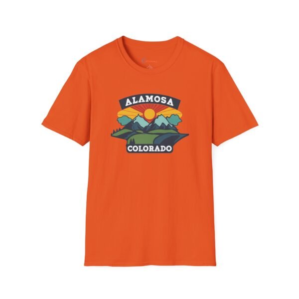 Alamosa, Colorado Unisex T-Shirt, Nature Lover Tee, Mountain Graphic Shirt, Outdoors Adventure Top, Wilderness Traveler Gift