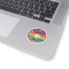 15723772205493137825_1200.jpeg Tarifa España Sticker - Pixel Art Sunset Coastal Beach Design, Retro Travel Badge Vinyl Decal for Laptop, Water Bottle