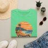 Ventura California Sunset Softstyle T-Shirt, Beach Lover Tee, Coastal Sunset Shirt, Ocean Vibes Top, Vacation Tshirt