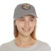 Carmel by the Sea Hat - Retro Coastal Leather Patch Cap, California Ocean Sunset Embroidery Style