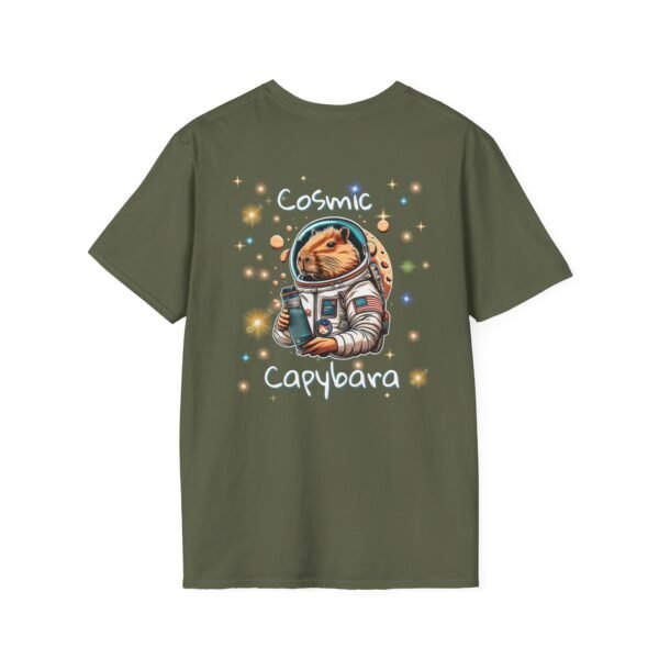 Cosmic Capybara T-Shirt, Space Animal Graphic Tee, Galaxy Print Shirt, Astronomy Lover Gift, Capybara Nation, Unisex Tee, Men's Women's Tee,