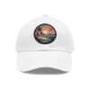 Tampa Florida Hat - Premium Dad Cap with PU Leather Patch, Coastal Sunset Design, Retro Travel Souvenir & Beach Gift