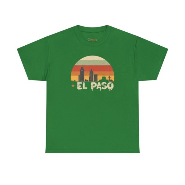 15862268030644492968_2048.jpeg El Paso, Texas | City center at sunset - Unisex Heavy Cotton Tee