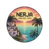 1587040664353412009_1200.jpeg Nerja Spain Pixel Art Sticker - Retro Sunset Coastal 8-Bit Design | Andalucía Vinyl Decal | Mediterranean Vintage Travel Art