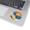 Zuma Beach Retro Sticker - Bold Wave, Sunset Vibes & California Cool