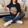 Zuma Beach Sunset T-Shirt - Retro California Surf Shirt, Warm Sunset Colors, Cool Malibu Coastal Vibes, Gift for Beach Lovers