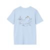 Capybara Vibes T-Shirt - Minimalist Capybara & Bird Design - Cute and Unique Gift for Animal Lovers, Unisex Tee, Capybara Nation