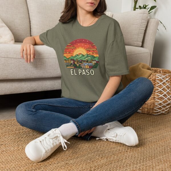15996596257372104554_2048.jpeg El Paso, Texas | A beautiful Texas sunset - Unisex Softstyle T-Shirt