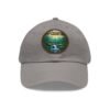 El Yunque Puerto Rico Leather Patch Hat - Tropical Waterfall Cap, Retro Adventure Gift, National Forest Travel Apparel