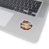 Zuma Beach California Sticker - Retro Coastal Cliffside Art for Travel Lovers & Vanlife | Pacific Vibes Series