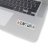 VENTURA California Sticker - Retro Coastal Design, 2x2 to 6x6 Vinyl Decal, Beach Vibes Aesthetic, Travel Gift, Van Life Accessory