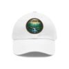 El Yunque Puerto Rico Leather Patch Hat - Tropical Waterfall Cap, Retro Adventure Gift, National Forest Travel Apparel