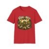 Guac & Roll Hard Rock Avocado Band T-Shirt: Funny Retro Concert Design