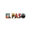 Texas Landscape Kiss-Cut Stickers | El Paso Artistic Letters, Southwest Symbols, Travel Accessories, Unique Decals for Water Bottles and