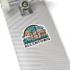 Allentown, Pennsylvania | Alternative city sunset - Kiss-Cut Stickers