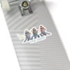 The Gods Road - Zeus, Poseidon and Hades Sticker | Greek Mythology Meets Pop Culture | Funny Vinyl Decal for Laptops & Journals