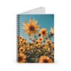 16652644975990346162_2048.jpeg Sunflower Spiral Notebook | Bright and Cheerful Design | Journal, Planner, or Gift
