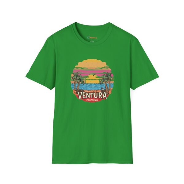 Sunset Serenity in Ventura California - Coastal Bliss Awaits! - Unisex Softstyle T-Shirt