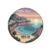 Nerja Spain Sticker - Pixel Art Mediterranean Sunset | Retro 8-Bit Coastal Design of Andalucía | Travel Vinyl Decal for Laptop & Bottle