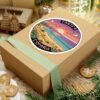 16736262367568974648_1200.jpeg Tarifa Spain Sticker - Retro Pixel Art Sunset Beach Design | Coastal Travel Art | Mediterranean Vacation Gift | Spanish Coast Vibes